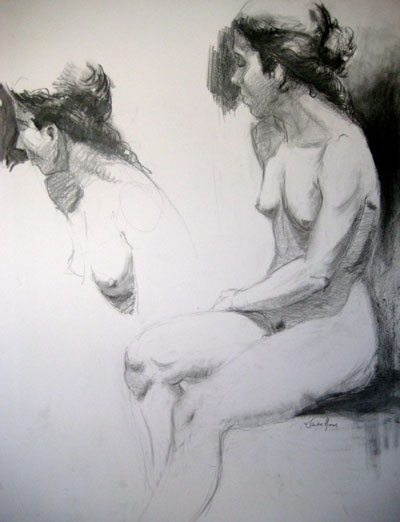 graphite on paper