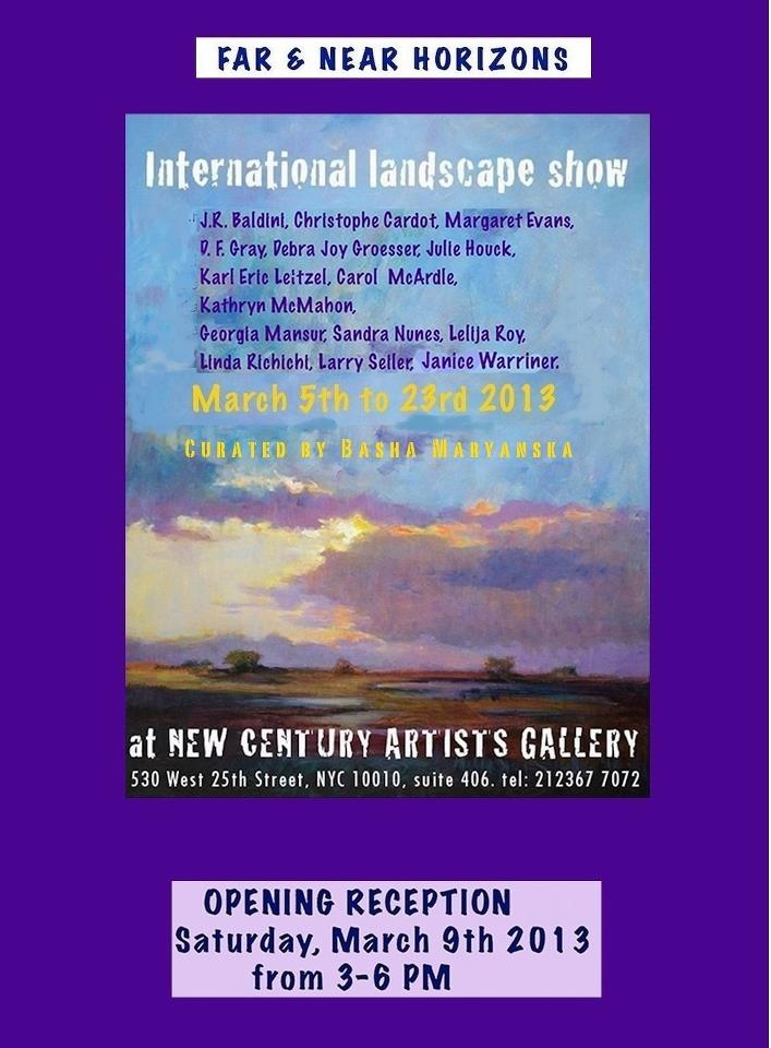 world tour of contemporary landscape artists